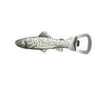 Trout Fish Bottle Opener, Zinic Alloy Beer Opener With Fridge Magnet Function, Unique Fishing Themed Bar Accessory And Kitchen Decoration For Trout Lovers, Anglers