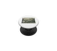Trout Fish Fishing River Gear Tackle Wildlife Stamp Graphic PopSockets Adhesive PopGrip
