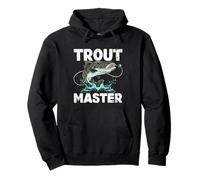 Trout Fishing Angler Fishing Lover Humor Trout Master Pullover Hoodie