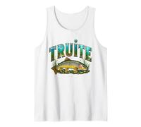 Trout Fishing Gift Fisherman Tank Top