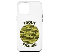 Trout Fishing Porthole Green Case for iPhone 12 Pro Max