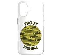 Trout Fishing Porthole Green Case for iPhone 17
