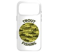 Trout Fishing Porthole Green Case for iPhone 17 Pro Max