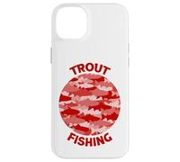 Trout Fishing Porthole Red Case for iPhone 14 Plus