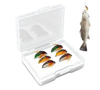 Trout Fly Bait, 6 Pieces Multifunctional and Realistic for the - Assorted Kit of Fake Artificial for Camping Hiking in Rivers Lakes and Ponds