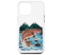 Trout, Fly Fishing, Mountain Stream, Angler, Leaping Fish Case for iPhone 12 Pro Max