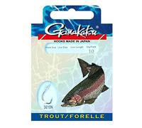 Trout Hooks Trout Gamakatsu Hooks 3610 N Dimensions 2 Leader Leader Diameter 0.25 mm - colour: Nickel/Length: 100 cm