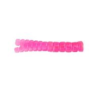 Trout Magnet Leland's Lures 50-Pack Split-Tail Grub Body Pack, Also Great for Bass and Panfish, Pink
