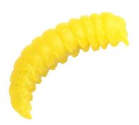 Trout Master Camola 30 mm - 15 Artificial Bee Maggots, Colour/Aroma: Yellow/Shrimp