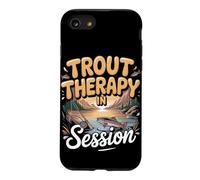 Trout Therapy in Session Fly Fishing Angler River Case for iPhone SE (2020) / 7/8