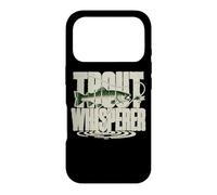Trout Whisperer Fishing Humor Fly Fisher Case for iPhone 17 Pro