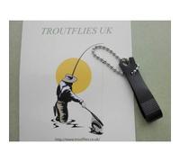 Troutflies UK Fishing line snips, line clippers & knot picker tool, snips line unpicks knots