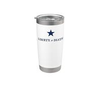 Troutman Flag Liberty or Death Stainless Steel Insulated Tumbler