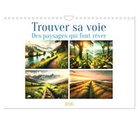 Trouver sa voie - Des paysages qui font rêver (Calendrier mural 2026 DIN A4 vertical), CALVENDO calendrier mensuel: Des chemins à travers des paysages vastes