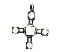 Trove of Valhalla Scanda Cross - for Love and Harmony, a Collection of Authentic Viking Pendant Necklaces Finished in Lead-Free Pewter