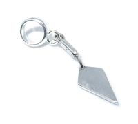 Trowel sterling silver bead charm .925 x 1 Builder Mason charms