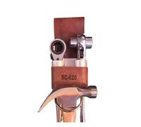 Trowel wallet Hammerex - Scaffolding Spanner And Claw Hammer Leather Tool Belt Holder, Brown, One Size