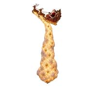 Troxel Christmas Decorations, Christmas Magic Trail Wall Light | Train Tree Star LED Cascading Holiday Decoration, Waterproof Christmas Wall Decor for Living Room, Bedroom 60 cm A