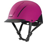 Troxel Spirit Full Coverage Horse Riding Helmet Low-Profile Adjustable Design Safety Horseback Riding Gear Medium (7-7-3/8) Raspberry Duratec