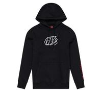 Troy Lee (2025) Youth Motocross Hoodie Pull-Over - BADGE (Black)