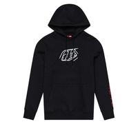 Troy Lee (2025) Youth Motocross Hoodie Pull-Over - BADGE (Black)