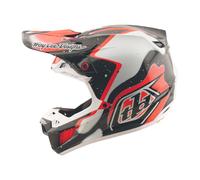 Troy Lee 2026 Motocross Helmet SE5 Carbon Membrane Black Red