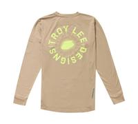 Troy Lee Design Ruckus The Fuzz Long Sleeve Ride Tee - Timber / Small
