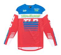 Troy Lee Design Sprint Fifty-50 Long Sleeve Jersey - Firey Red / XLarge