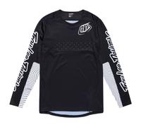 Troy Lee Design Sprint Mono Long Sleeve Jersey - Black / Large
