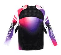 Troy Lee Design Sprint Ultra Drip Long Sleeve Jersey - Purple / Large