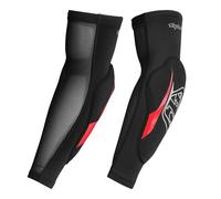 Troy Lee Designs 2025 Motocross Raid Elbow Guards Solid Black MX Off Road MTB