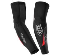 Troy Lee Designs 2025 Motocross Speed Youth Elbow Sleeves Solid Black MTB Kids