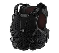 Troy Lee Designs 2025 Rockfight CE Flex Solid Black Chest Protector Motocross