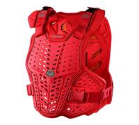 Troy Lee Designs 2025 Rockfight CE Solid Red Chest Protector Motocross MX Quad