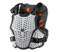 Troy Lee Designs 2025 Rockfight CE Solid White Chest Protector Motocross MX