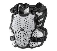 Troy Lee Designs 2025 Rockfight Solid White Chest Protector Motocross MX Quad