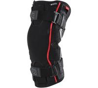 Troy Lee Designs 6400 Knee Braces, black-red, size M for Men