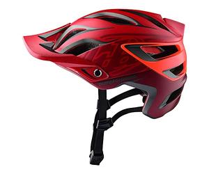 Troy Lee Designs A3 MIPS Adult Open Face Helmet XC MTB TRAIL (XL/XXL (60-63cm), Pump For Peace - Red)