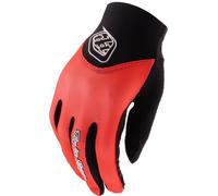 Troy Lee Designs Ace Solid Ladies Bicycle Gloves, coral red, size M
