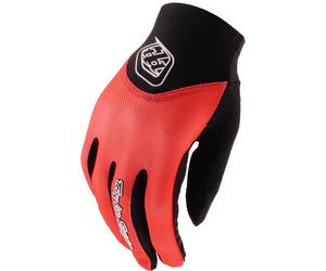 Troy Lee Designs Ace Solid Ladies Bicycle Gloves, coral red, size XL