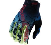 Troy Lee Designs Air Drip Youth Motocross Gloves, red-green-blue, size L