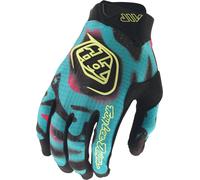 Troy Lee Designs Air Membrane Youth Motocross Gloves, black-yellow, size L