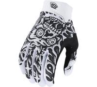 Troy Lee Designs Air Skull Demon Youth Motocross Gloves, black-white, size L