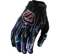 Troy Lee Designs Air Torched Youth Motocross Gloves, green-blue, size L