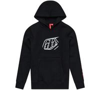 Troy Lee 2025 Youth Hoodie Pull-Over - BADGE - Black