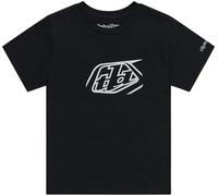 Troy Lee Designs Badge Kids T-Shirt, black, size S