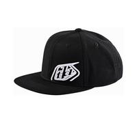 Troy Lee Designs Cappello Snapback Slice hat, Nero Bianco, Taglia unica