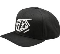 Troy Lee Designs Curved Badge Snapback Cap, black, One size