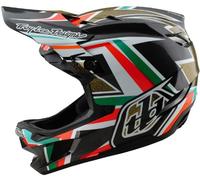 Troy Lee Designs D4 Carbon Mips Full Face MTB Mountain Bike Helmet Frames Black/Gold