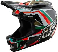 Troy Lee Designs D4 Mips Frames Carbon Downhill Helmet, black-gold, size M for Men